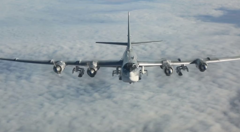 Russian Tu-95MS Strategic Bombers Carried Out Missile Strikes On Targets In Syria's Idlib And Deir Ezzor Provinces (Video)