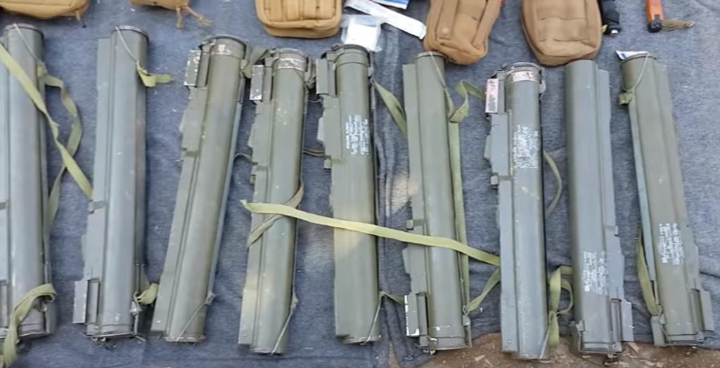 Syrian Security Forces Seized Large Weapons Cache Smuggled For Terrorist Cells In Hama (Video)