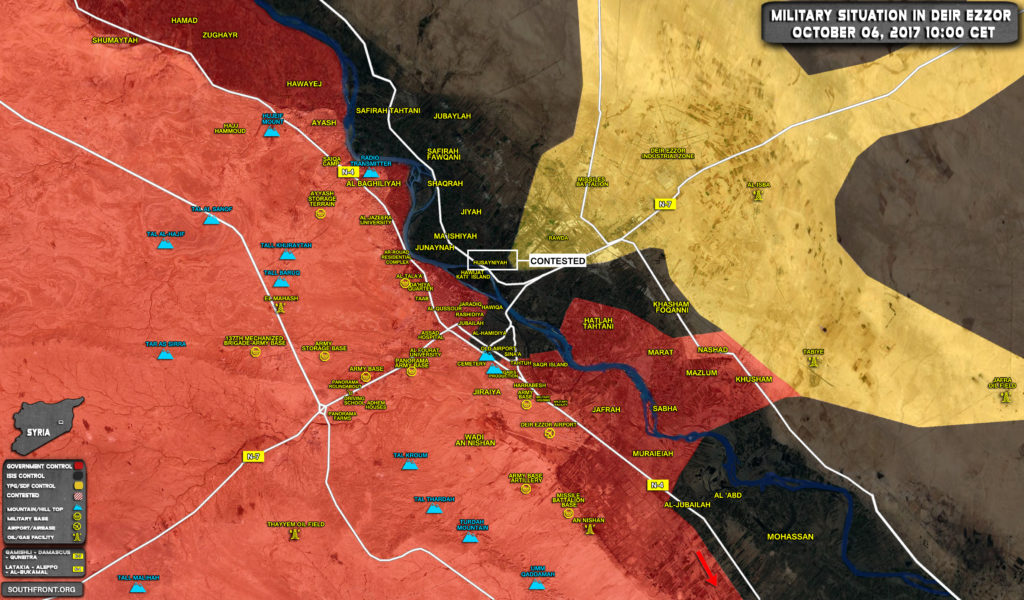 Clashes Erupt Between Syrian Army And ISIS In Deir Ezzor City