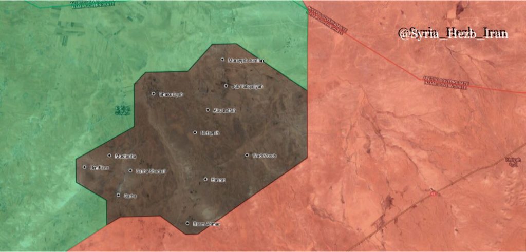 Military SItuation In Northern Hama Following ISIS Attack Against Hayat Tahrir al-Sham (Maps)