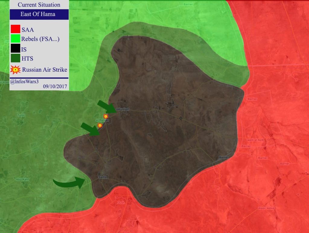 Hayat Tahrir al-Sham Claims It Destroyed ISIS Battle Tank In Northern Hama