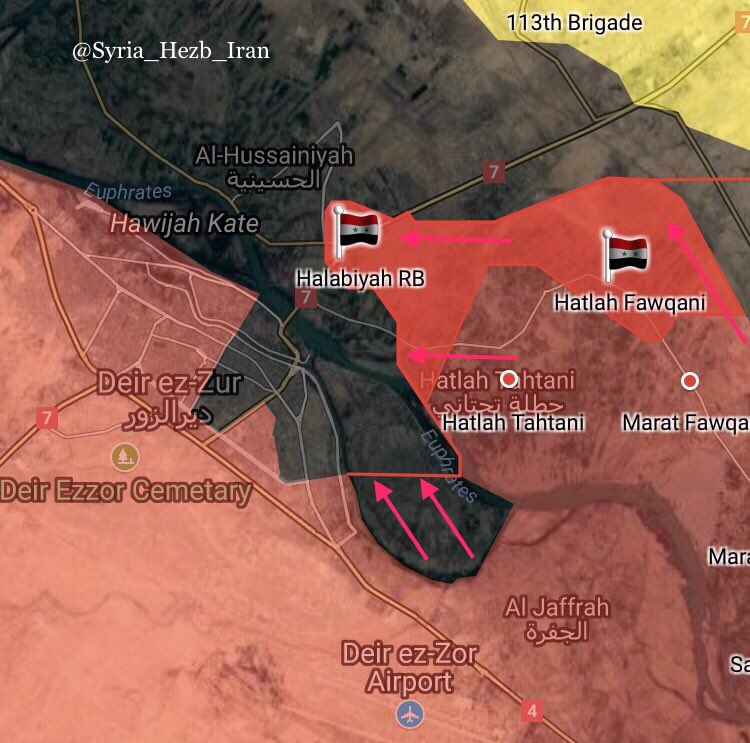 Pro-Government Forces Clashing With ISIS Terrorists North Of Deir Ezzor City (Map)