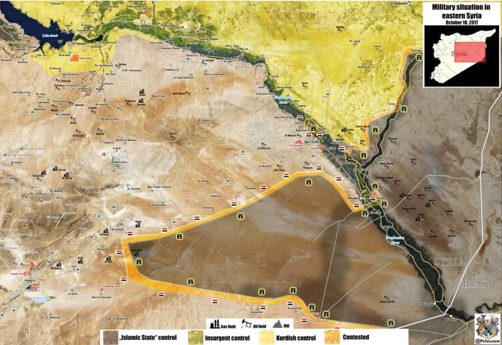 Syrian Army Crossed Euphrates River Near Mayadin, Captured Vilalge South Of Omar Oil Fields - Unconfirmed