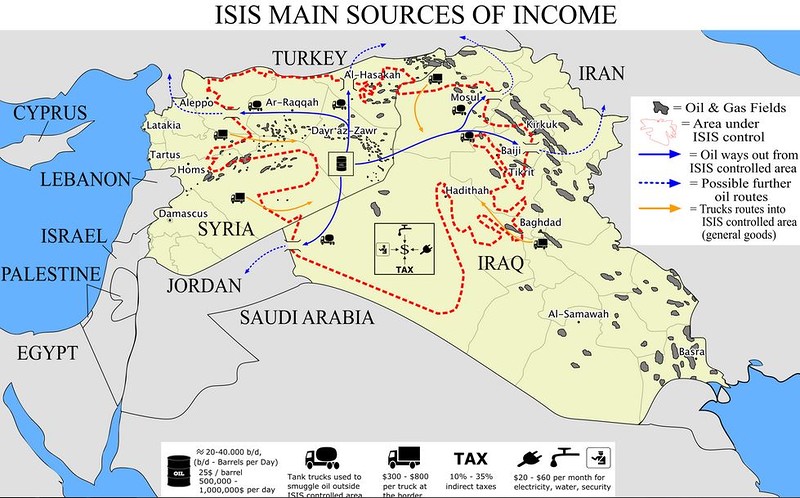 Oil Race In Syria And Iraq