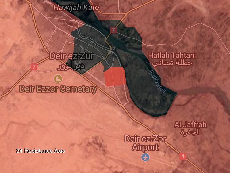 Syrian Army Captures Industrial Area, Advances In Khassarat District In Deir Ezzor City (Maps)