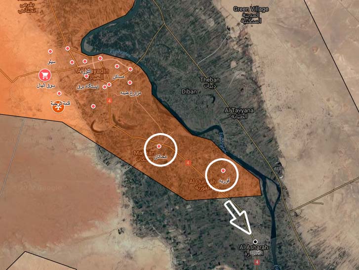 Syrian Army Advances Near Al-Mayadin As Situation In Omar Oil Fields Remains Unclear