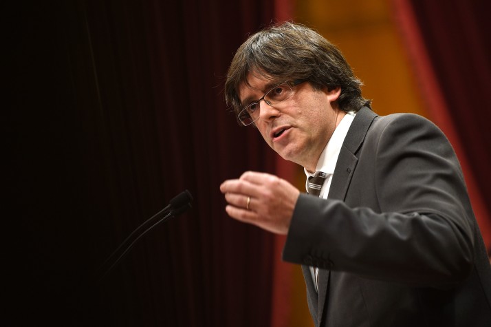 Catalonia’s Leader Carles Puigdemont Rules Out Snap Election