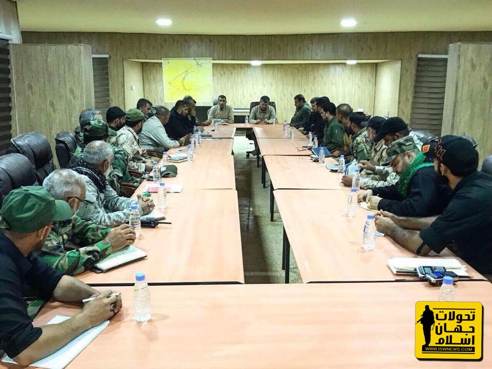 PMU Leaders, Army Commanders Discuss Upcoming Anti-ISIS Operation At Syrian-Iraqi Border