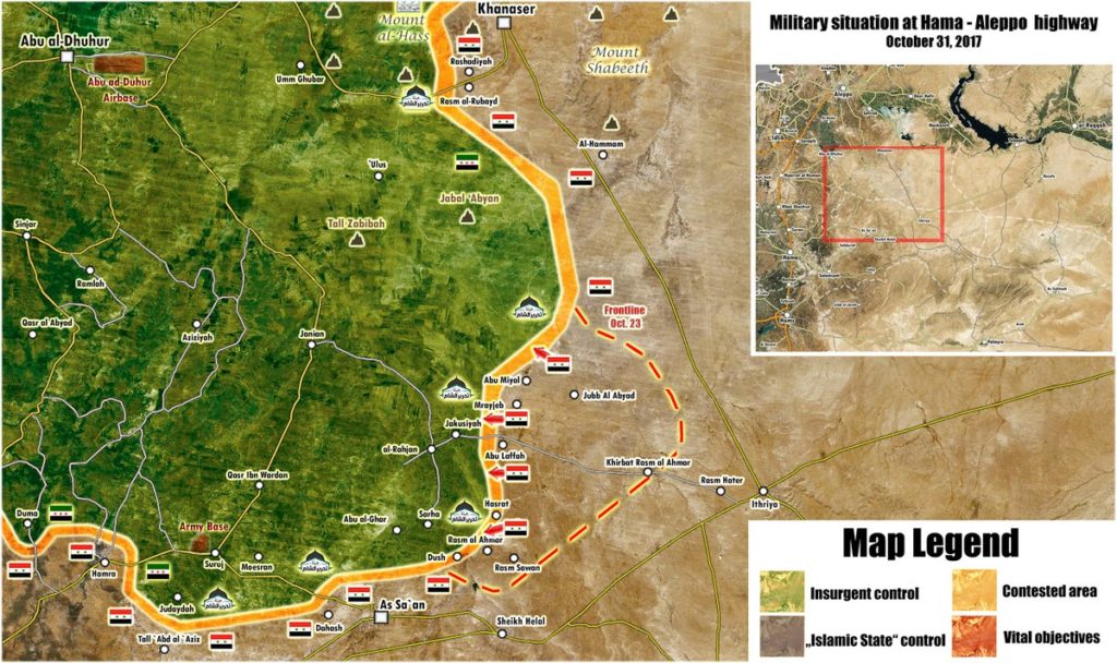 Map Update: Syrian Government Forces Made Large Progress Against Terrorists In Northeastern Hama