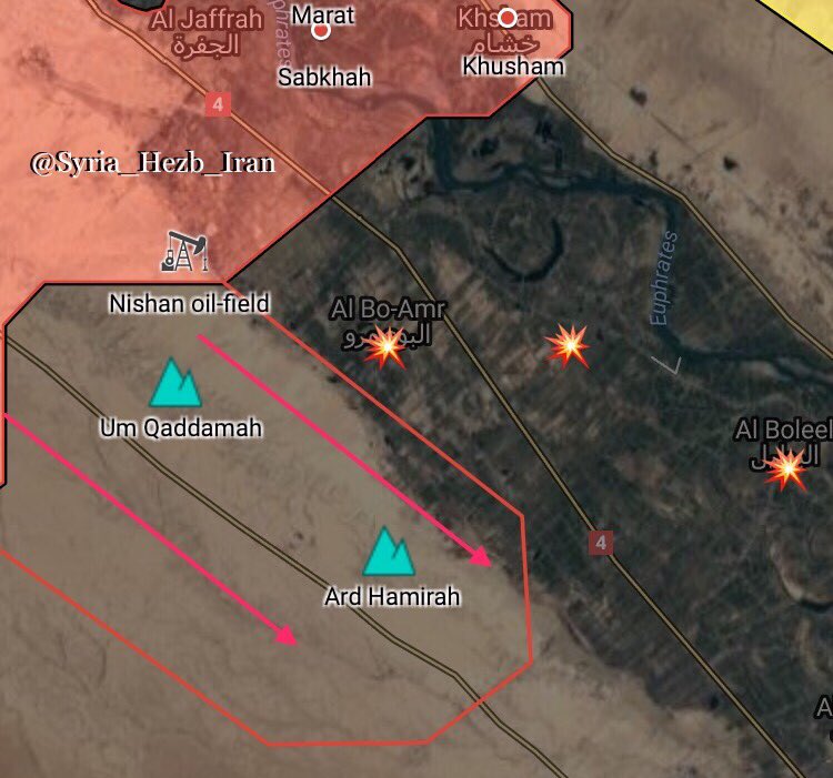 Syrian Troops Capture Two Important Hills En Route To ISIS Stronghold Of Mayadin (Map)