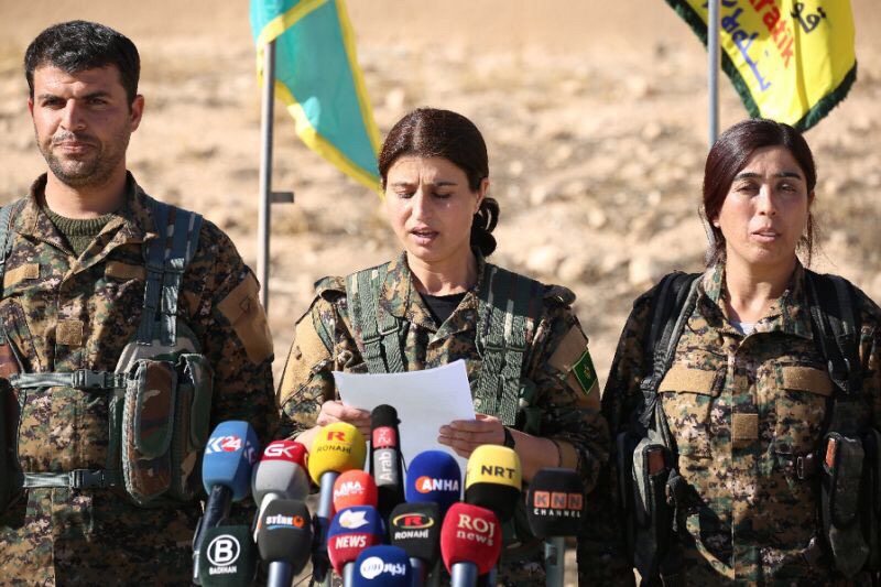 SDF Spokesperson Accuses Syrian Army Of Aiding ISIS Attack