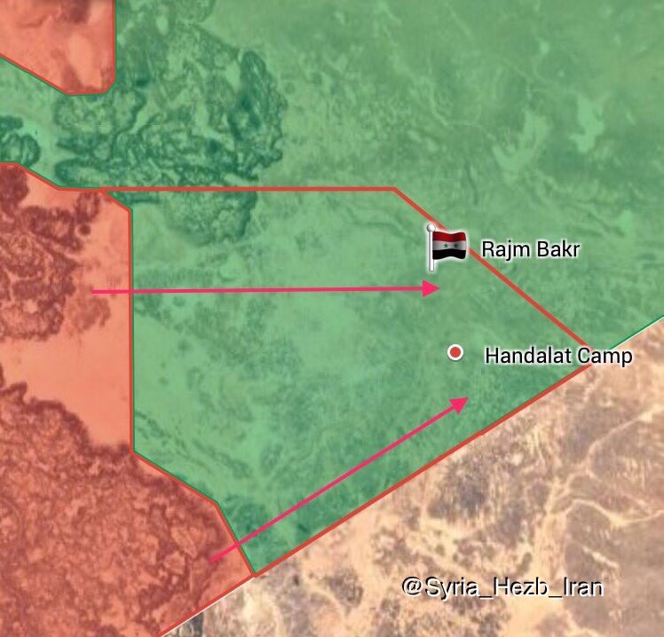 Syrian Army Liberates Rajm Bark Near Border With Jordan (Maps)