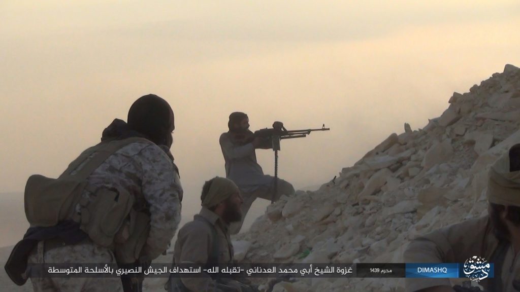 ISIS Releases Photo Set From al-Qaryatayn Countryside, Confirms Its Had Notable Force In Area