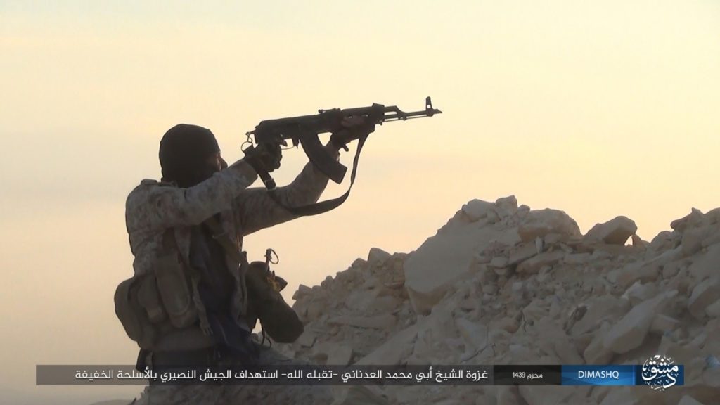 ISIS Releases Photo Set From al-Qaryatayn Countryside, Confirms Its Had Notable Force In Area