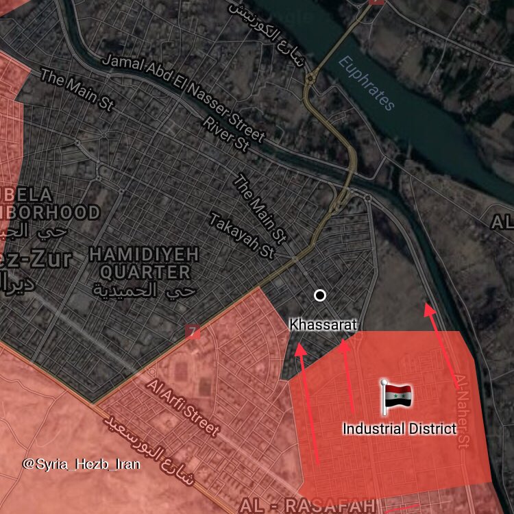 Syrian Army Captures Industrial Area, Advances In Khassarat District In Deir Ezzor City (Maps)