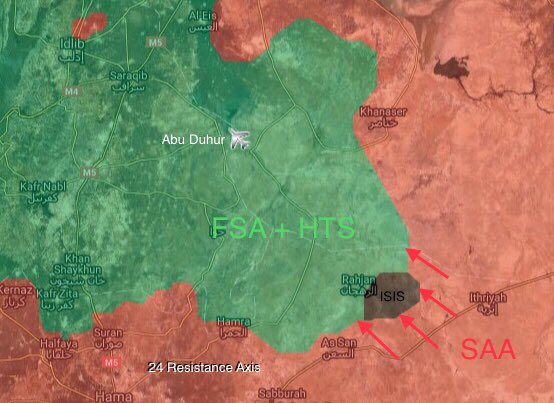 Map Update: Syrian Army Captured 4 Villages From ISIS, Al-Qaeda In Northern Hama