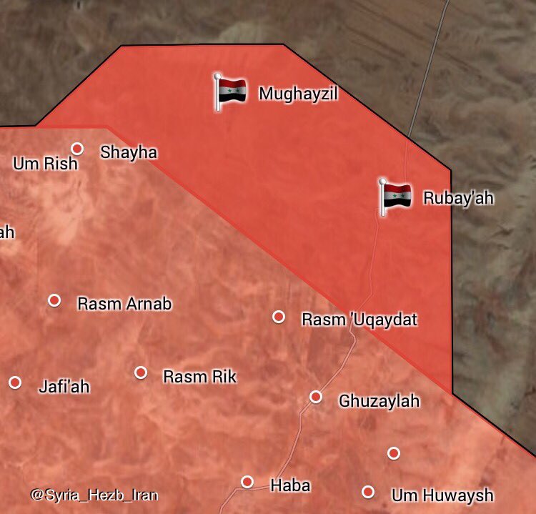 Syria Map Comparison: ISIS-held Pocket In Eastern Salamiyah Decreased From 3,270km2 To 480km2