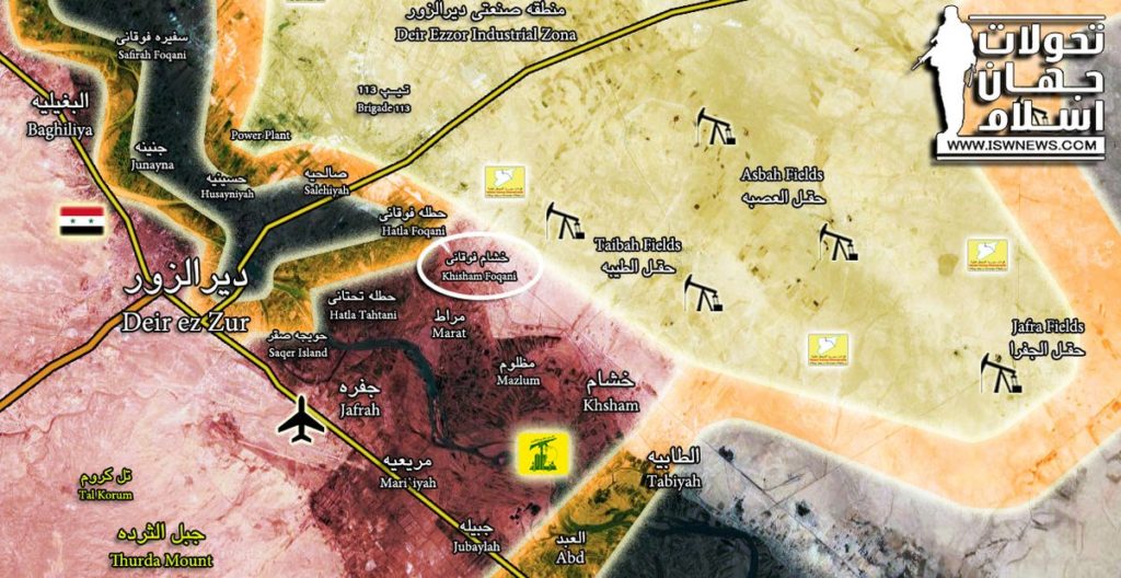 Syrian Government Forces Seize Kusham Fawqani From ISIS North Of Deir Ezzor (Map, Video)