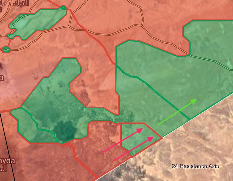 Syrian Army Liberates Rajm Bark Near Border With Jordan (Maps)