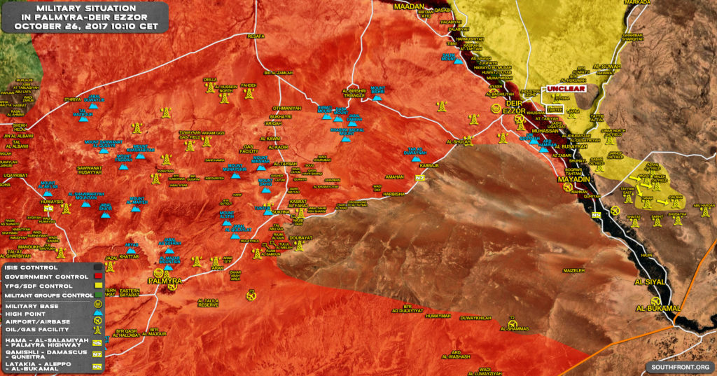 US-backed Forces Seized Major Part Of Oil And Gas Infrastructure On Eastern Bank Of Euphrates (Map)