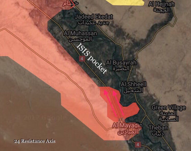 In Maps: Syrian Army's Gains North And East Of Deir Ezzor City