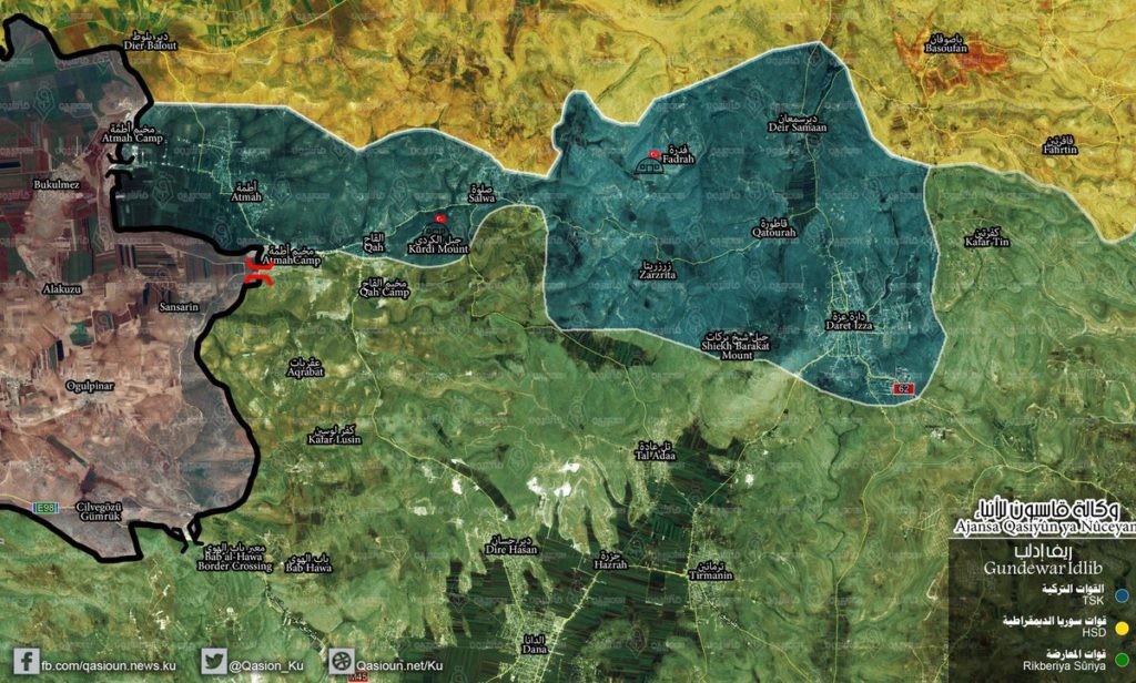 Turkish Forces Fortifying Their Positions In Syria's Idlib Province (Map, Videos)