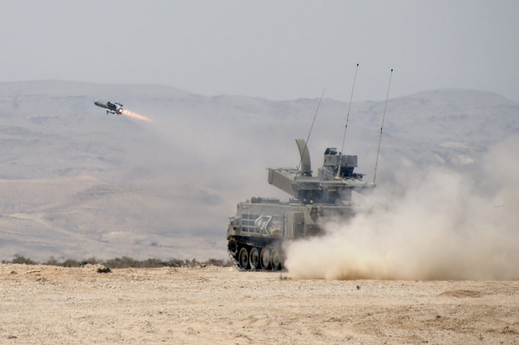 Israel Strikes Syrian Army In Southern Syria With Spike Missile