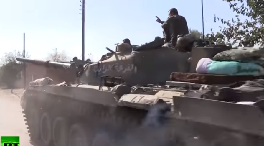 Video: Syrian Forces Advance On Eastern Bank Of Euphrates