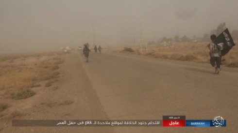 ISIS Attacks Syrian Democratic Forces Positions In Omar Oil Fields (Photos)