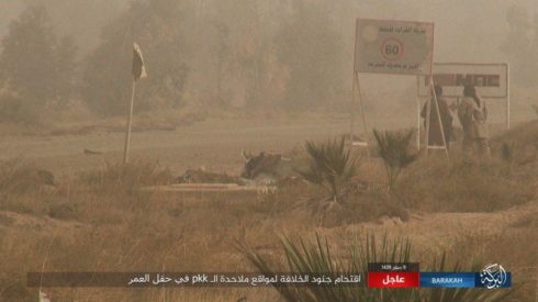 ISIS Attacks Syrian Democratic Forces Positions In Omar Oil Fields (Photos)