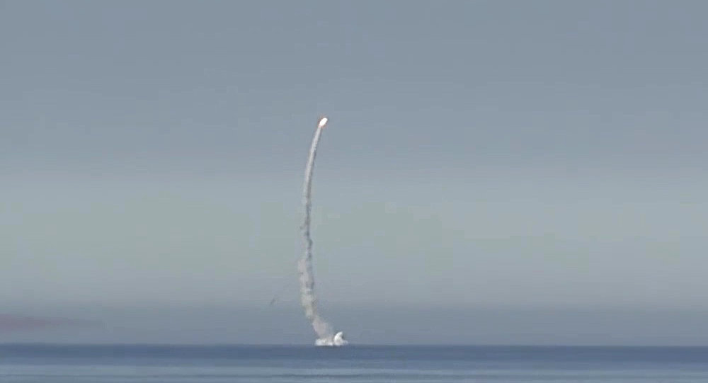 Russian Navy Fired 100 Kalibr Cruise Missiles On Terrorist Targets During Operation In Syria