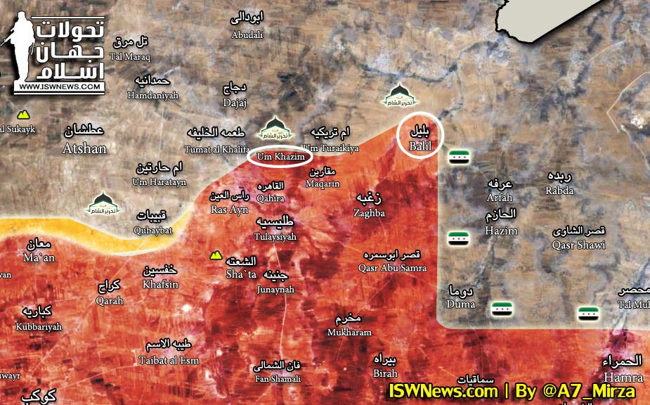 Map Update: Syrian Army Retakes Points From Hayat Tahrir al-Sham In Northern Hama