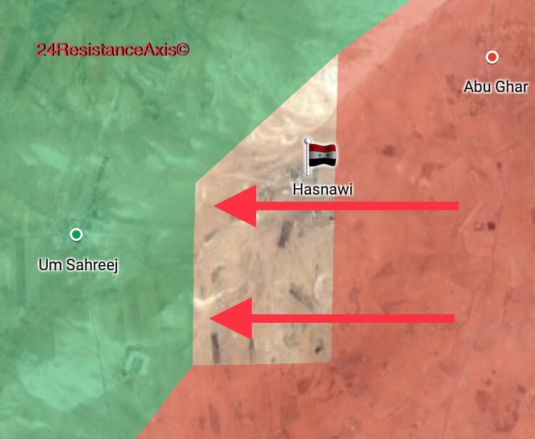 Syrian Forces Took Control Of Hasnawi Village And Nearby Hills In Northeastern Hama (Map)