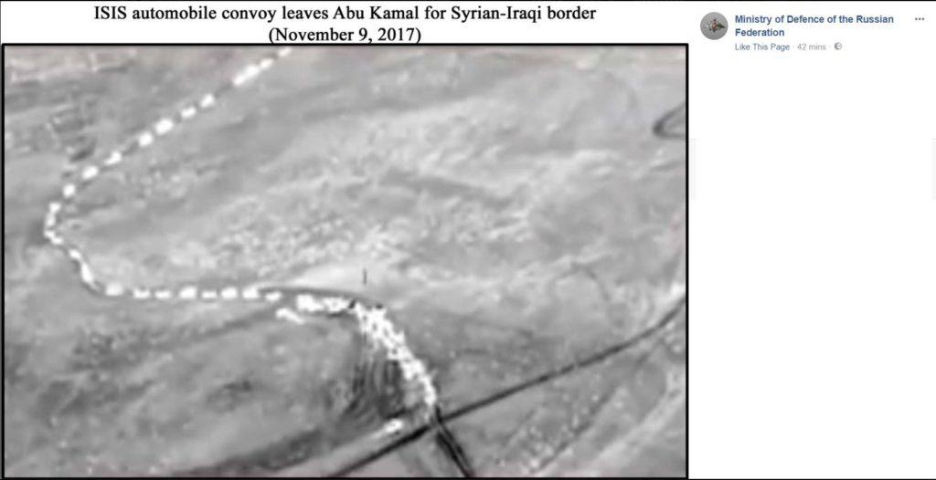 Russian Military Released Fake Photos Showing ISIS Withdrawal From Al-Bukamal