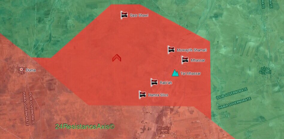 Syrian Troops Retake Large Area From Militants In Northern Hama (Map)