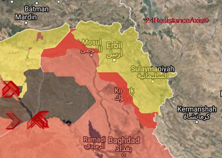 Iraqi Troops Deploy In Key Border Crossings Between US-backed Forces In Syria And Iraqi Kurdistan Region