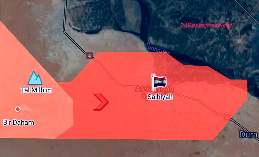 Tiger Forces Capture Town Of Salhiyah, Create Pocket With ISIS Members In Euphrates Valley