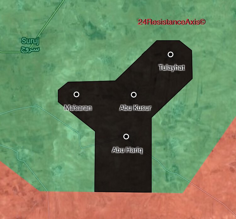 ISIS Cells Surprisingly Capture 4 Villages In Northern Hama (Map)