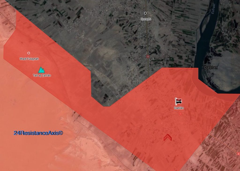 Tiger Forces Capture 2 Villages, Nearby Hill From ISIS In Euphrates Valley (Map)