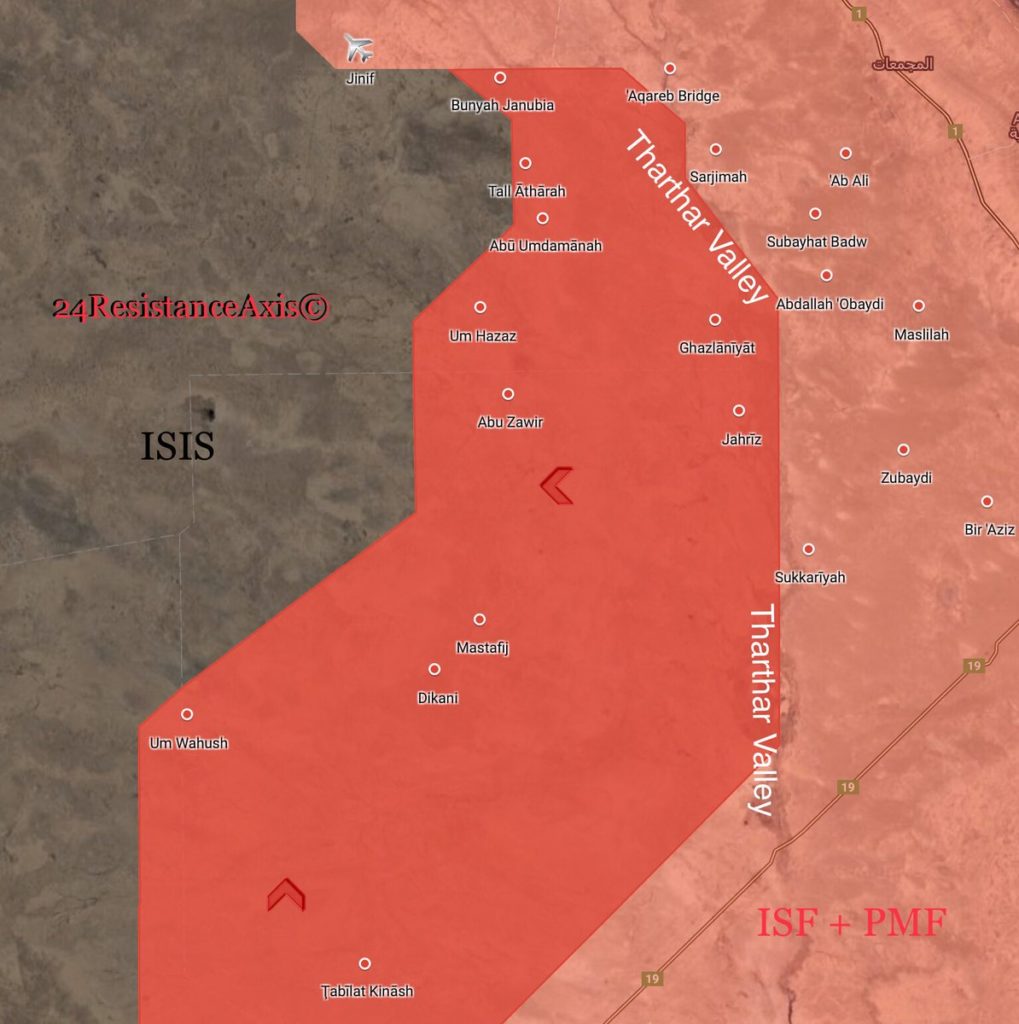 Map Update: Government Troops Liberated Over Dozen Villages From ISIS In Western Iraq