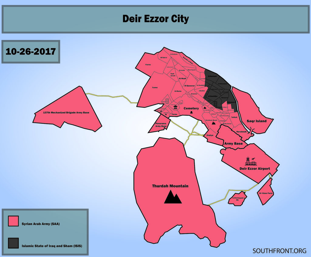 Syrian Army Liberated Deir Ezzor. Overview Of Deir Ezzor Operation Sept. 5 - Nov. 3 (Maps)