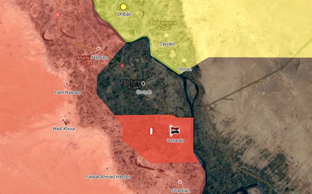 ISIS-held Pocket In Euphrates Valley Is Close To Collapse Under Tiger Forces Pressure (Map)