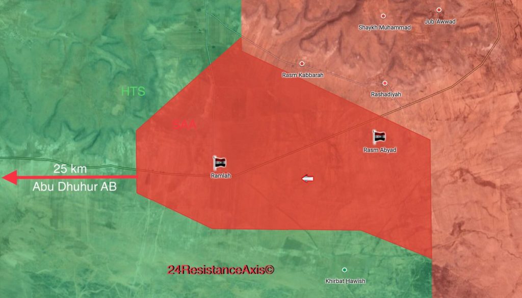 Syrian Army Pushes Towards Abu al-Duhur Airbase, Liberates 2 More Villages In Southern Aleppo (Map)