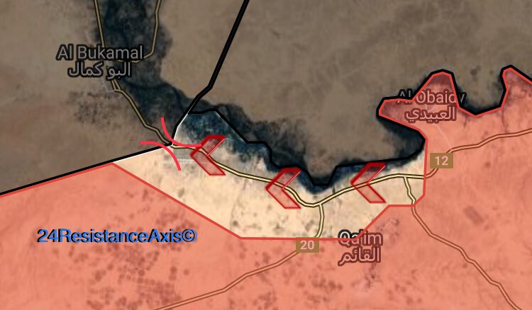 Iraqi Army, PMU Liberated Strategic Al-Qaim City From ISIS (Map)