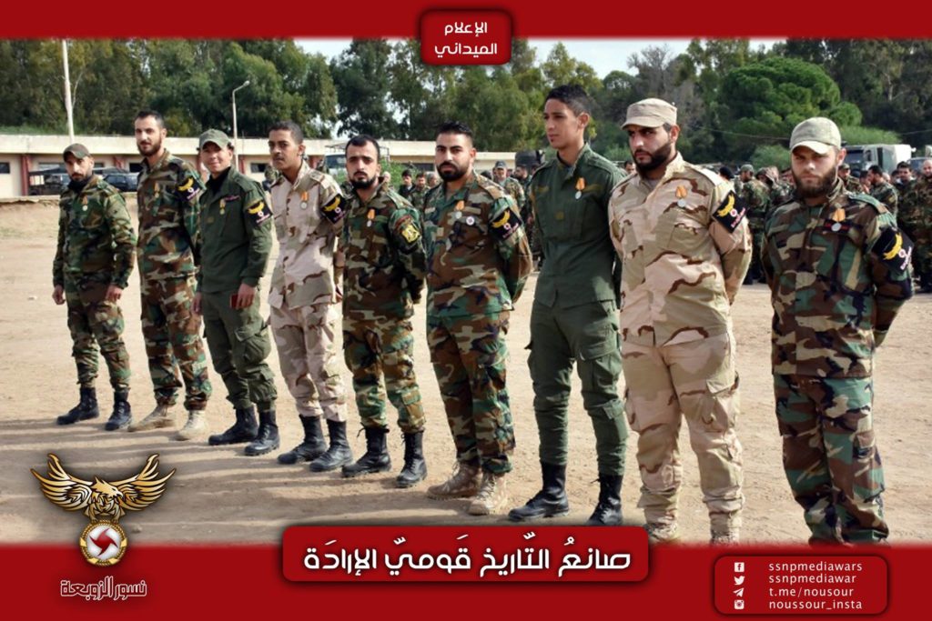 Photos: SSNP Military Wing Members Receive Russian Medals For Participating In Ongoing Anti-Terrorist Campaign In Syria