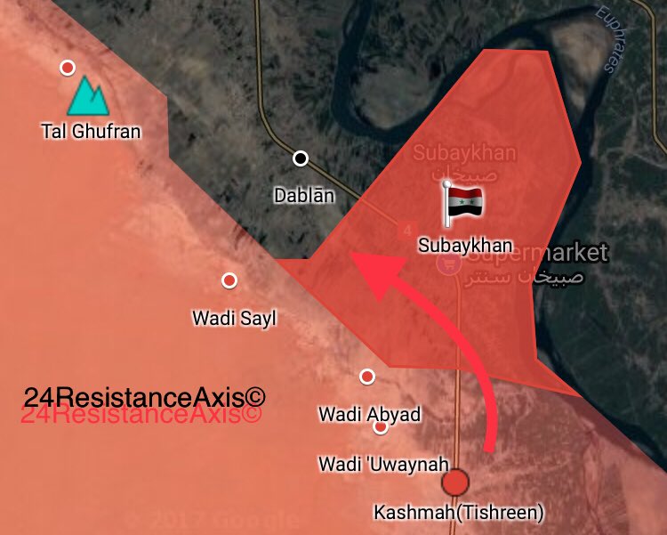 Syrian Army Crushes ISIS Defenses And Captures Nine Villages South Of Mayadin (Map, Photos)