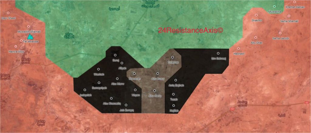 ISIS Cells Expand Further Their Presence In "Opposition-Held" Area In Northeastern Hama (Map)