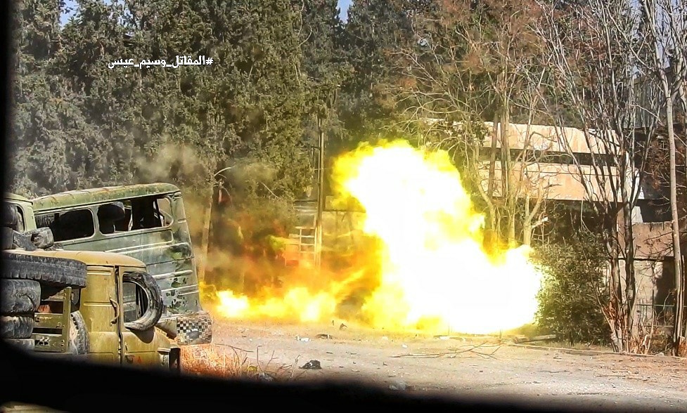 Syrian Army Takes Back Most Of Positions In Armored Vehicle Base In Eastern Ghouta (Photos, Map)