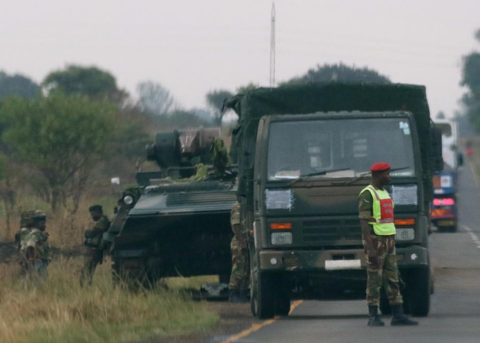 President Of Zimbabwe Detained In Military Takeover