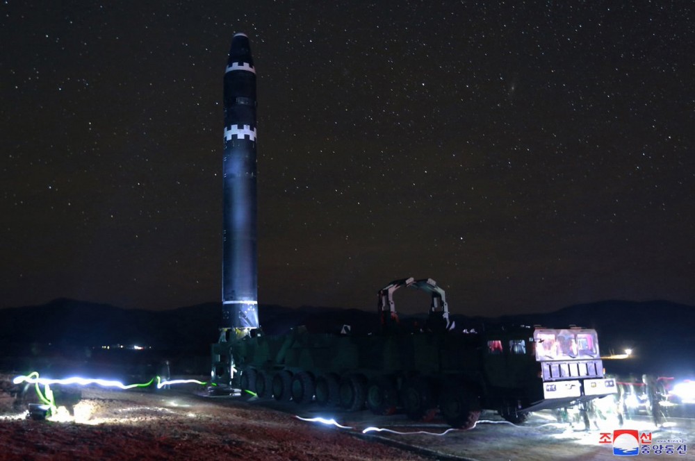 North Korea Showcases Intercontinental Ballistic Missile Capable Of Striking Any Point In U.S. (Photos, Video)